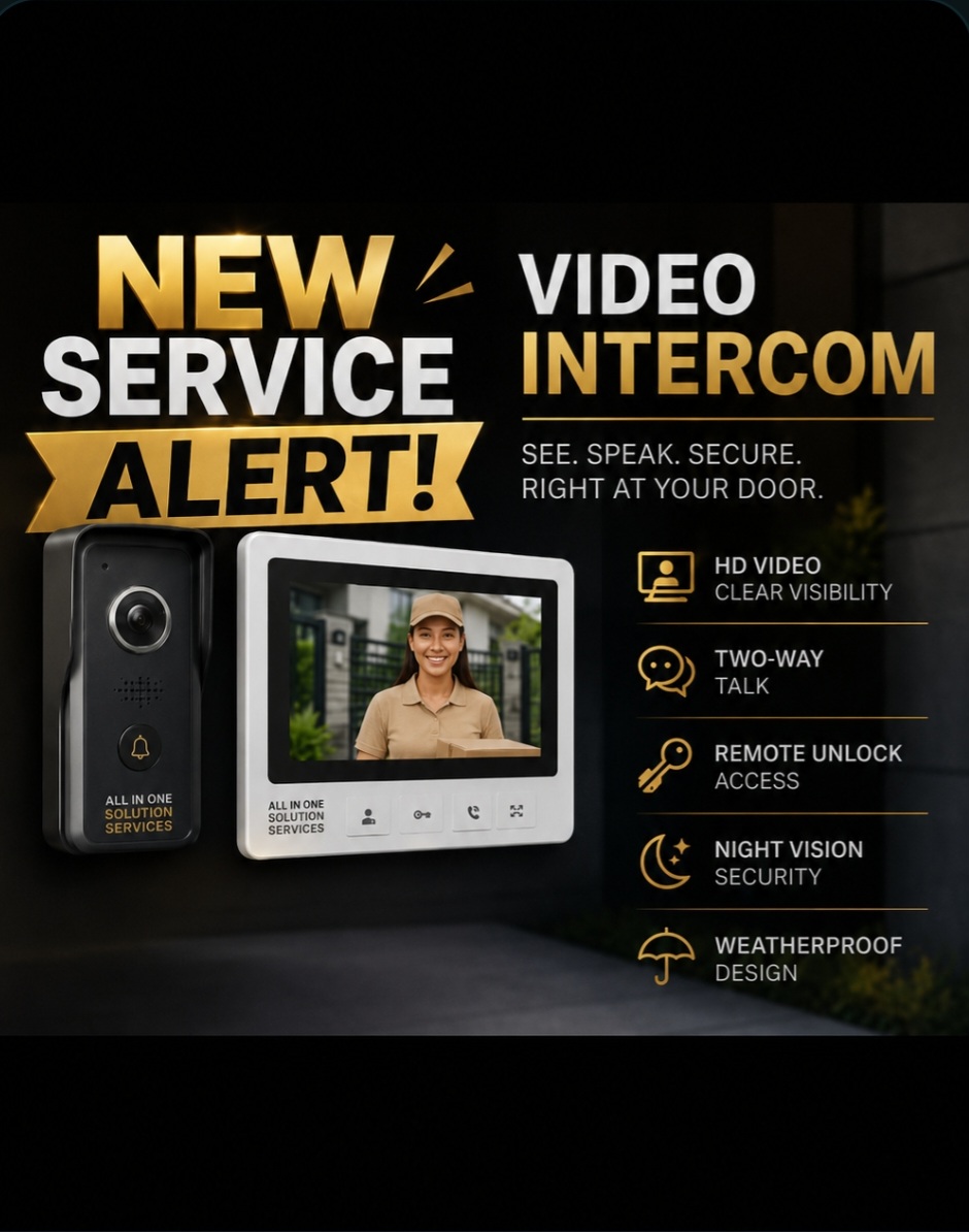 Video intercom system promotion