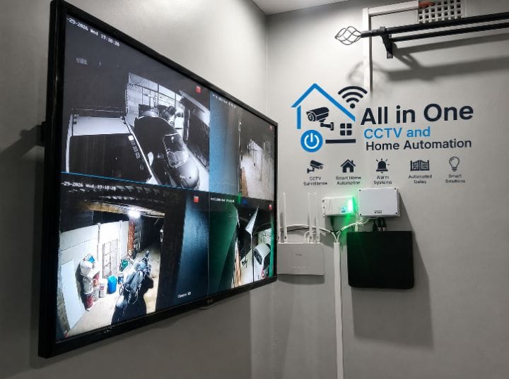 Live multi-camera monitoring wall — Gweru